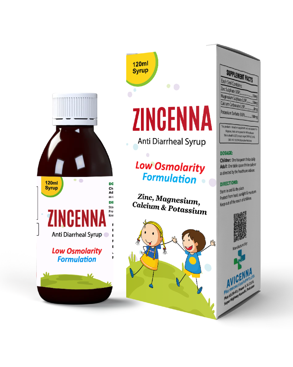 Zincenna Syrup