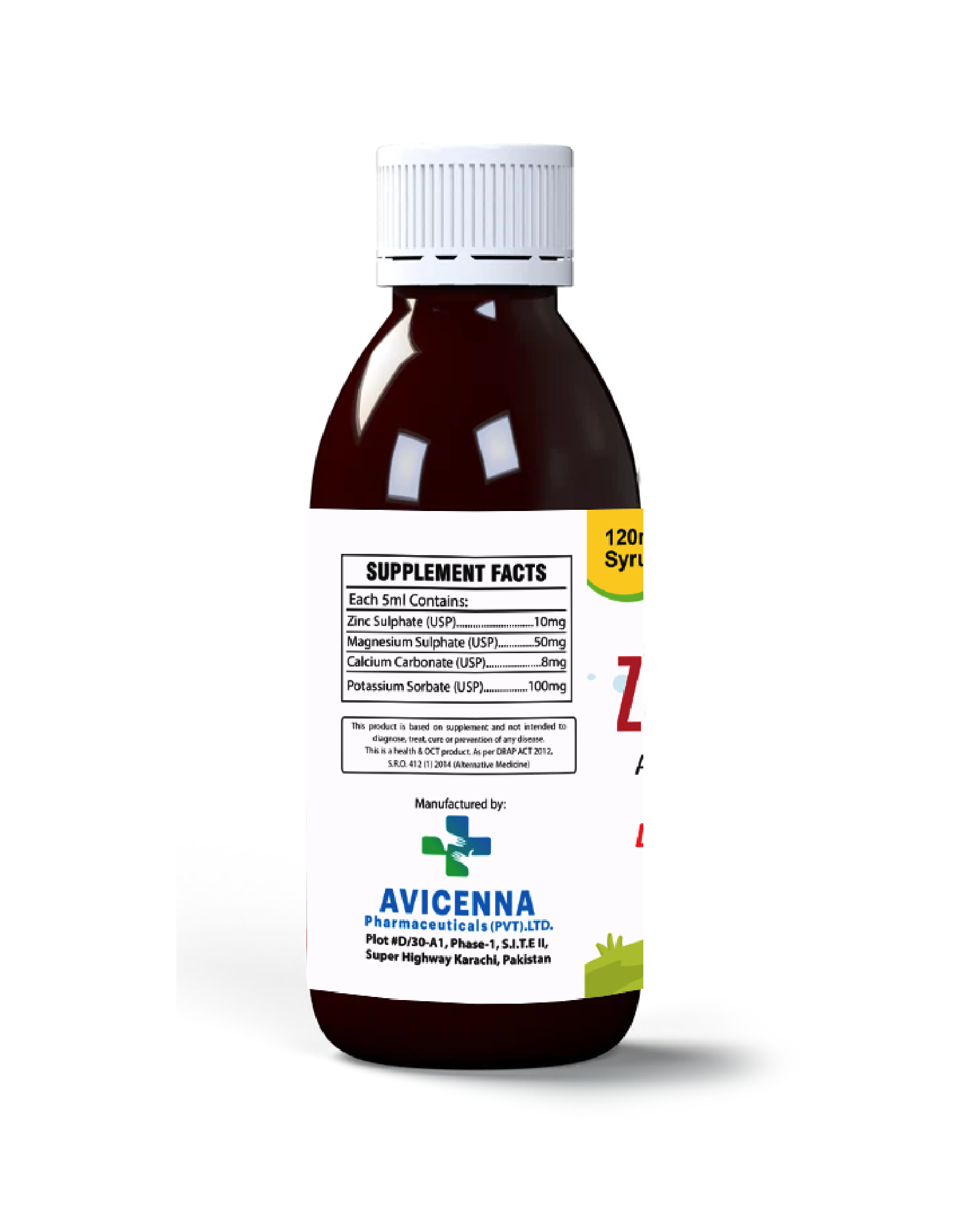 Zincenna Syrup