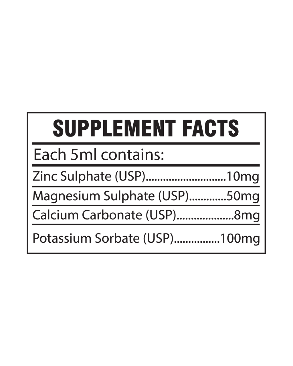 Zincenna Syrup